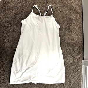 White athletic dress